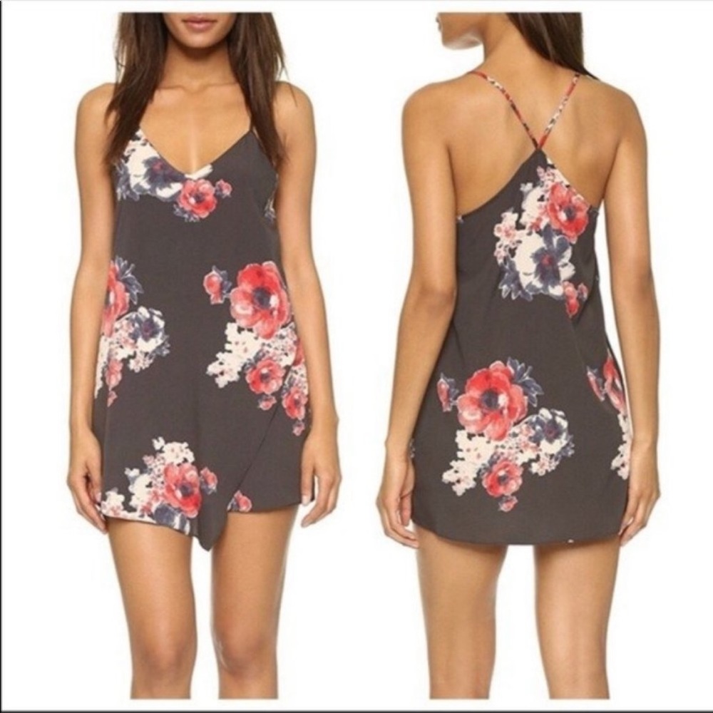 Free People Floral Slip Dress Size M